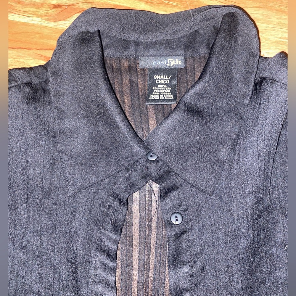 button Down Blouse - Picture 3 of 3